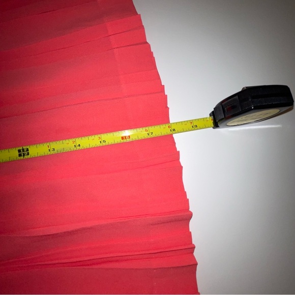 J Crew Coral Pleated Mini Skirt C5625 - Picture 15 of 16